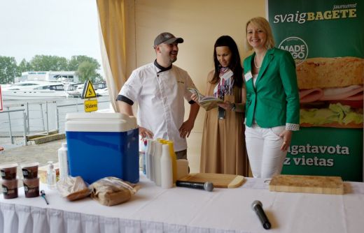 Foto: „Statoil” atklāj pikniku sezonu ar svaigbageti