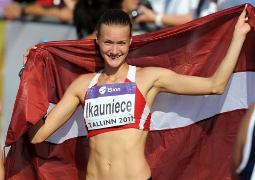 Ikauniecei sacensību pirmajā dienā trīs personīgie rekordi