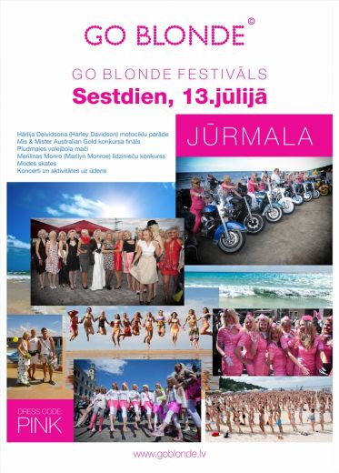 GO BLONDE festivāls atkal priecēs Latvijas vīriešus un ārzemju viesus