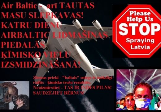 Internetā tiek izplatīta kompromitējoša filma par airBALTIC lidmašīnām un to maršrutu slēpšanu VIDEO