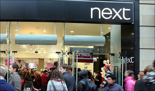 Tirdzniecības centrā Domina Shopping atvērts Next apģērbu veikals bērniem 