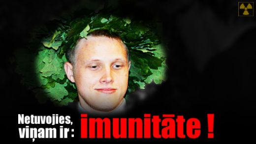 PARLAMENTĀRIETIS DRAUD POLICISTIEM: Netuvojies deputātam Dombravam, viņam ir imunitāte...