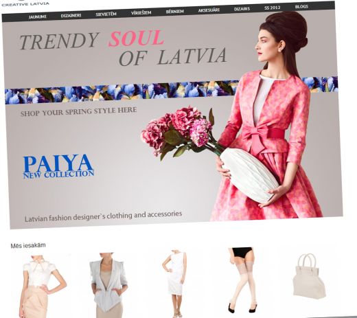 Latvijas apģērbu dvēsele interneta veikalā