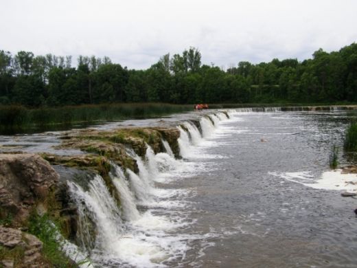 Kuldīga – nozīmīgāko ūdenskritumu pilsēta