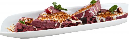 FOTO: Gardi! Valentīndienā palutini savu mīļo ar gardu un apetītelīgu melleņu parfē