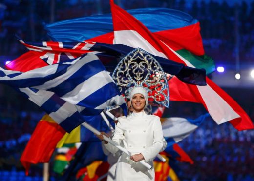 FOTO: Krāšņā Olimpisko spēļu noslēguma ceremonija Sočos