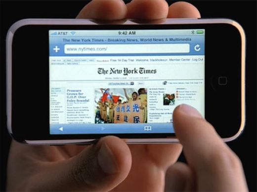 61% mobilā interneta lietotāju sev „nedraudzīgajās” lapās neatgriežas