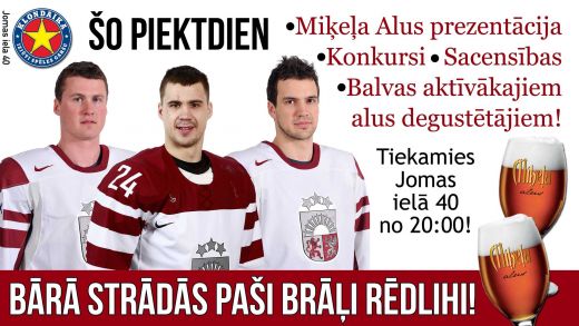NETICAMI: Brāļi Rēdlihi strādās par bārmeņiem.  IESAKI UN LAIMĒ T-KREKLU AR AUTOGRĀFIEM