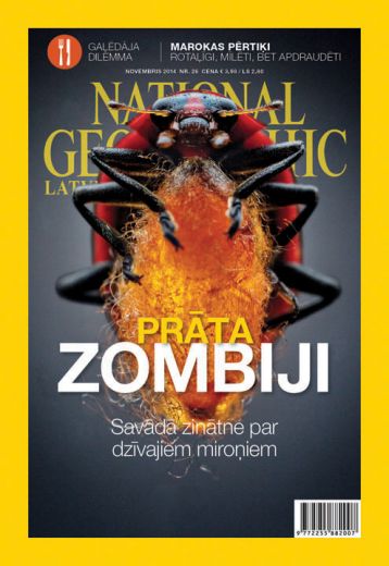 Iznācis National Geographic latviešu valodā novembra numurs
