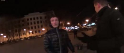VIDEO: Vīri kaujas 18.novembra svētku pasākumā 