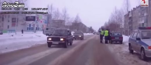 VIDEO: Kā būt gudrākam par ceļu policiju Krievijā