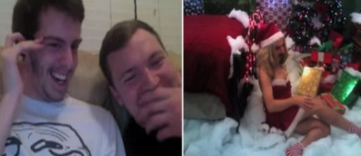 VIDEO: Arī Chatroulette uzdarbojas Ziemassvētku gars!