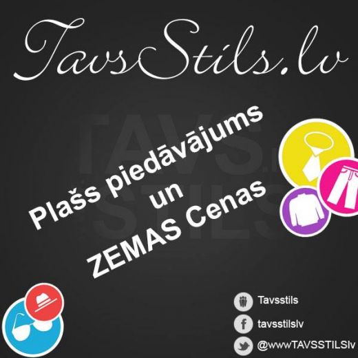 Apģērbu internetveikals ar augstu kvalitāti un ļoti zemām cenām Tavsstils.lv