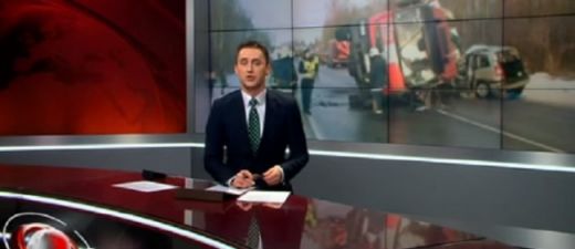 VIDEO: Ceļu stāvokļa dēļ, glābēju automašīna uzgāžas virsū citai!