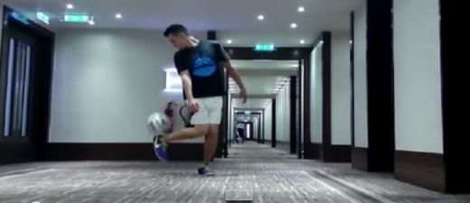 VIDEO: Super! Futbolistu no Rēzeknes novērtējis Chelsea treneris Mourinju