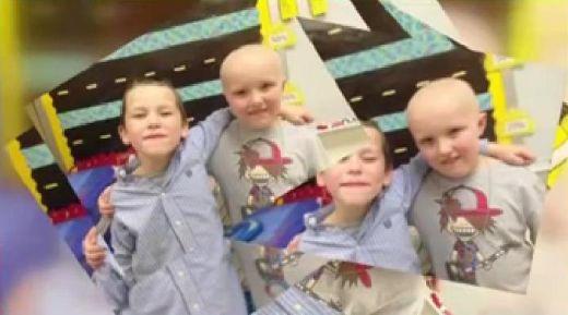 VIDEO: Aizkustinošs stāsts! Zēns atbalsta savu draugu, kurš slims ar vēzi