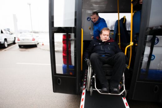 Moller Auto Lidosta Rīgas Mikroautobusu Satiksmes rīcībā nodod 15 minibusus invalīdiem