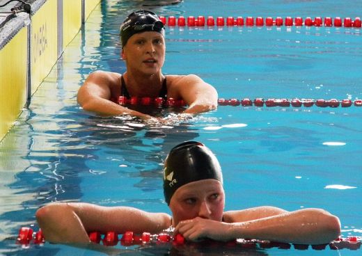 Ribakova izpilda olimpisko normatīvu 100 metros brasā
