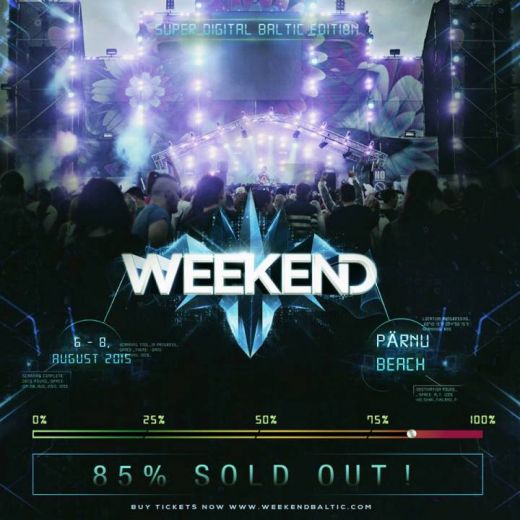 Baltijā lielākais mūzikas festivāls Weekend Festival Baltic jau izpārdots par 85%