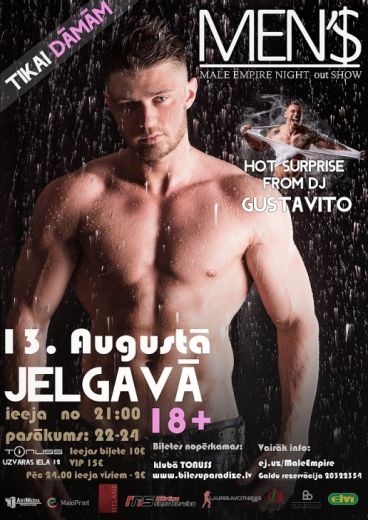 Striptīzdejotāju apvienība MEN’S aicina uz fascinējošu šovu