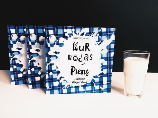 Iznākusi grāmata bērniem „Kur Rodas PIENS”