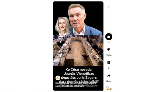 Visa Latvija šokā! Žagars darba laikā publiski skaita skaidru naudu un sadala pa kabatiņām. VIDEO