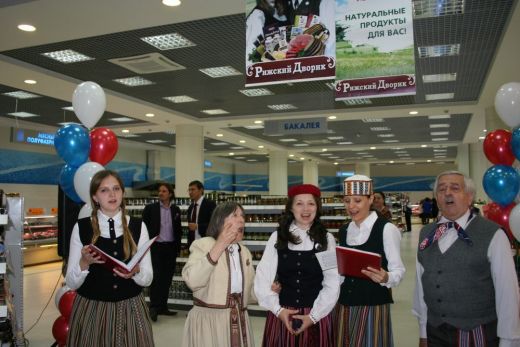 Maskavā atver otru Latvijas pārtikas stendu