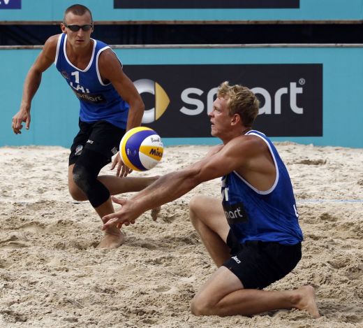 Latvijas pludmales volejbolisti šonakt sāks cīņu „Grand Slam” turnīrā Ķīnā
